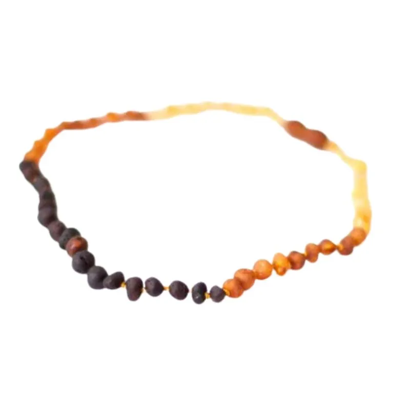 13 Inch Raw Amber Necklace