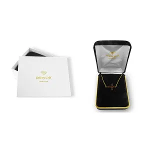 1.7 Carat 14K Solid Yellow Gold Cross Bracelet Natural Garnet