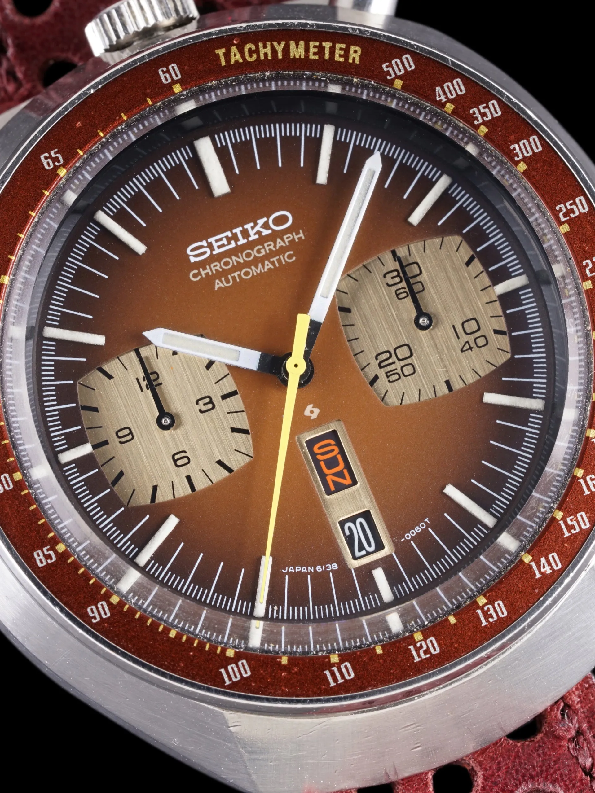1976 Seiko Automatic Chronograph (Ref. 6138-0049) "Bullhead"