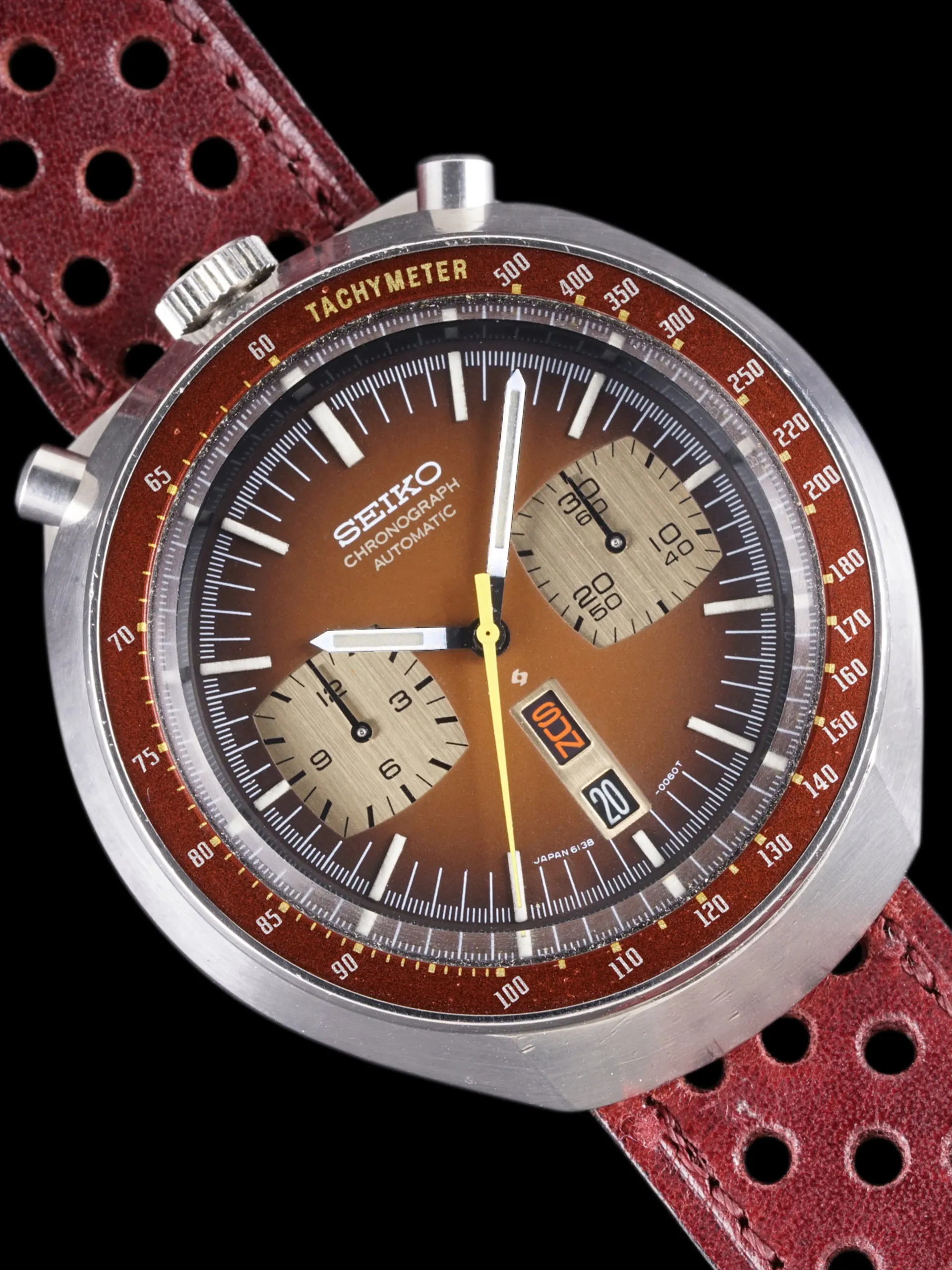 1976 Seiko Automatic Chronograph (Ref. 6138-0049) "Bullhead"