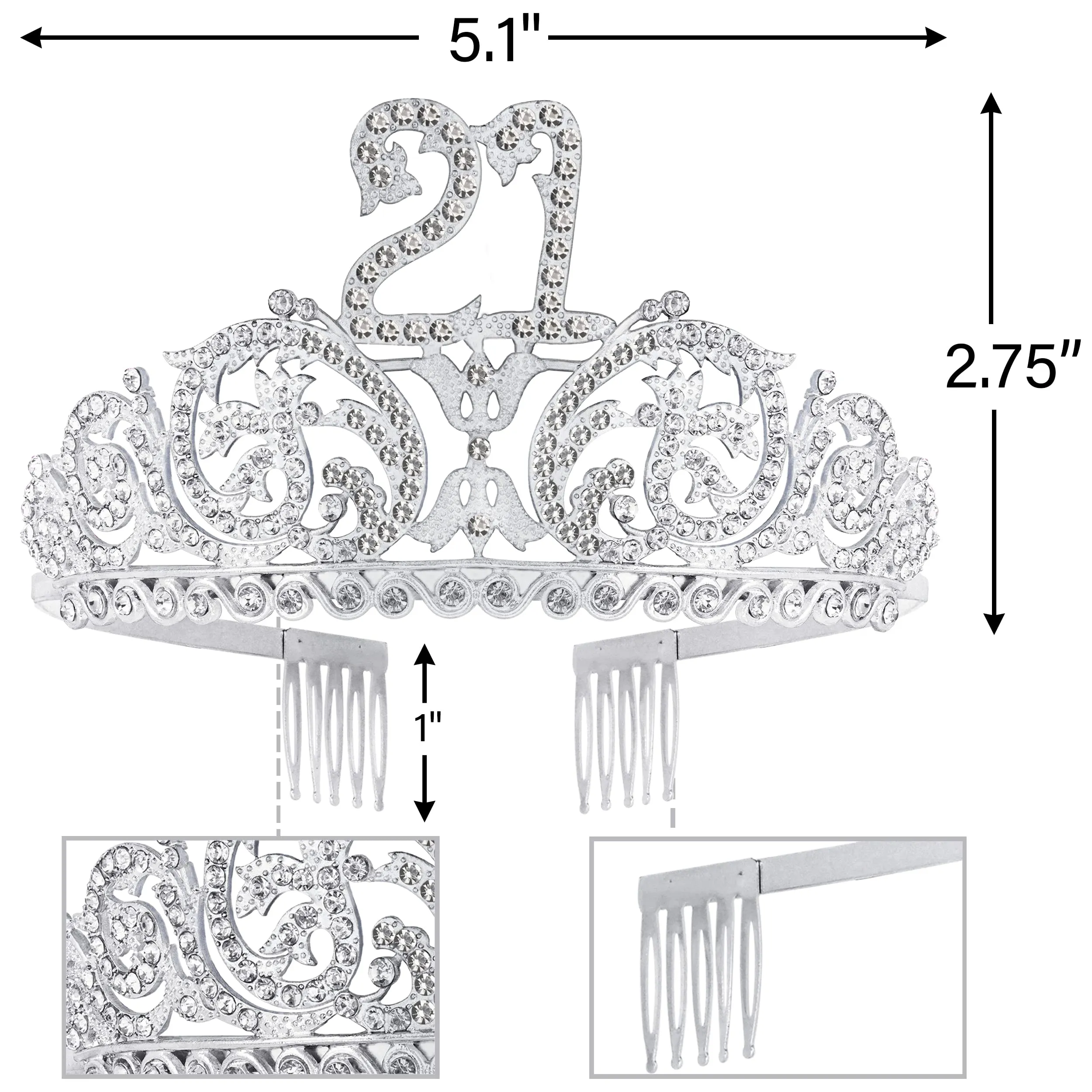 21st Birthday, 21st Birthday Decorations for Girls, 21st Birthday Gift, 21st Birthday