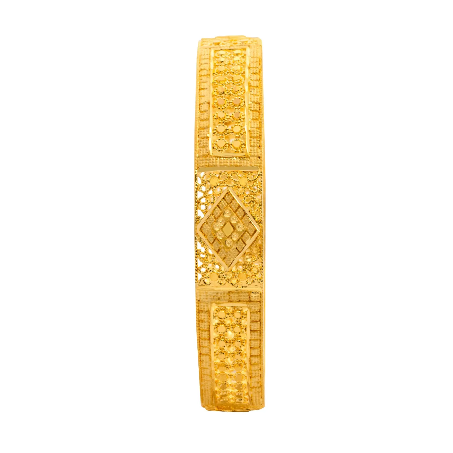 24ct Heavy Gold Plated Pulsos Bangle PGB92-052
