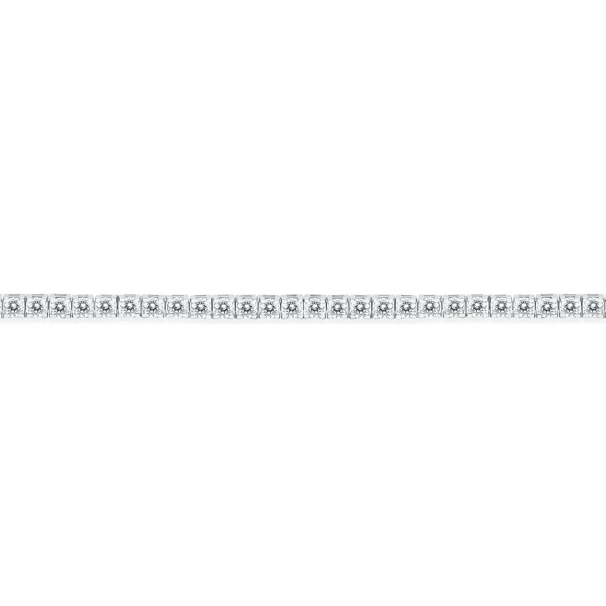 4 Carat Tw Diamond Tennis Bracelet In 14K White Gold