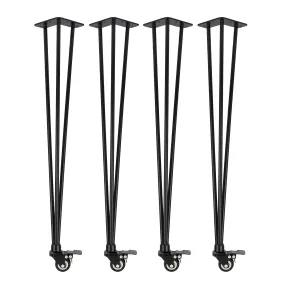 4er Set HAIRPIN Legs ’n’ Roll