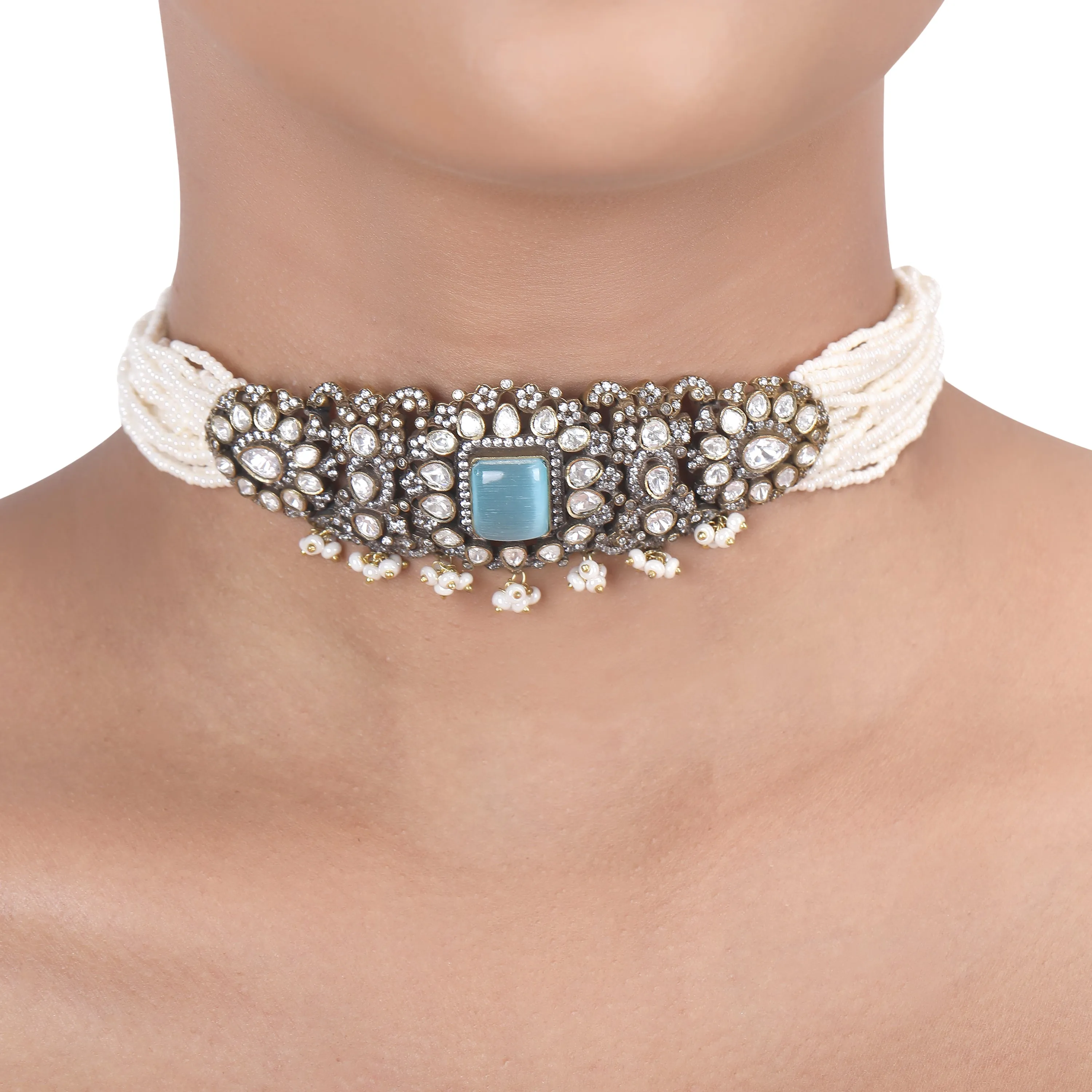 Aafreen Zujaani Choker Set