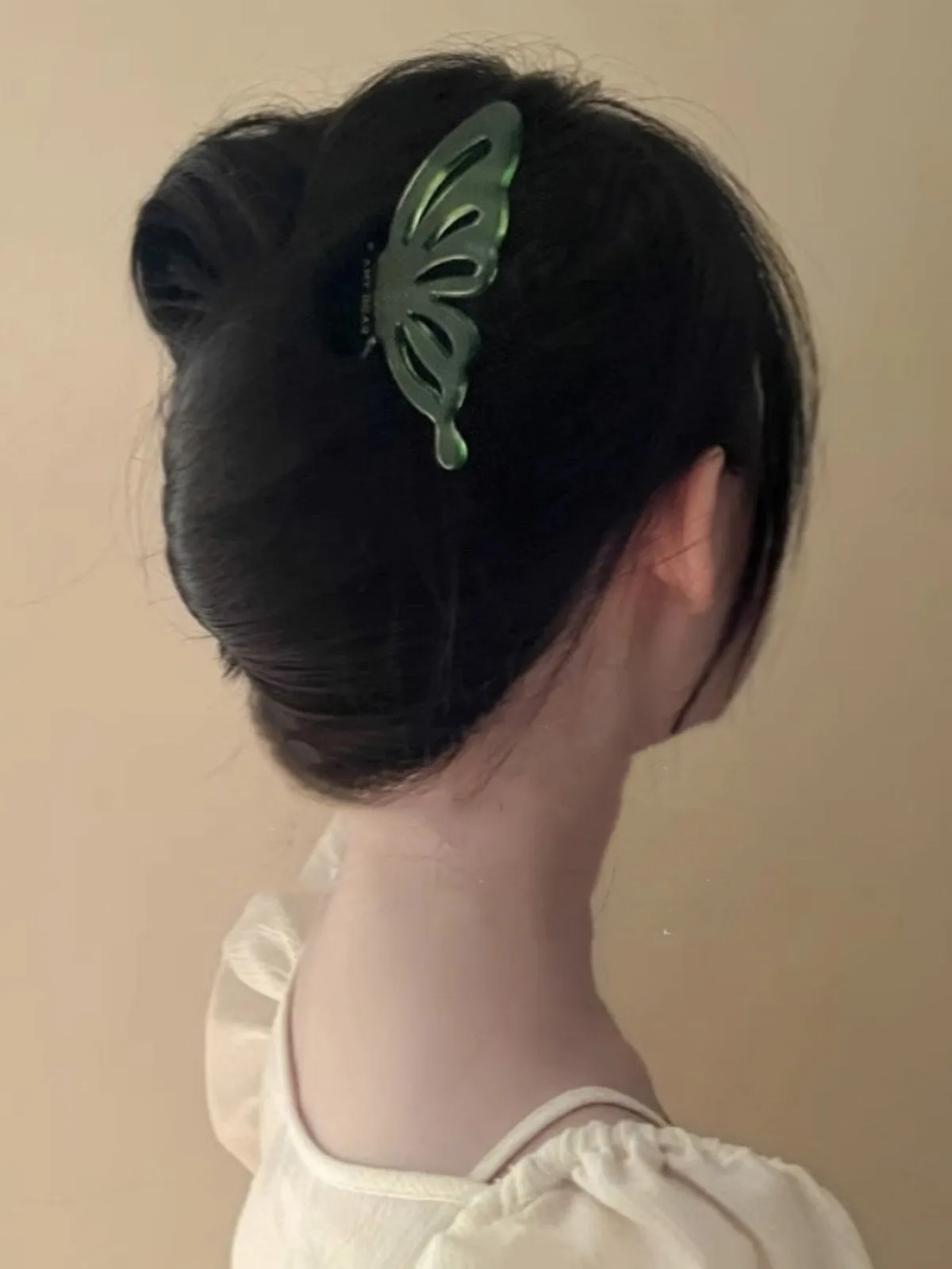 Acetate U-shaped butterfly Hairpin