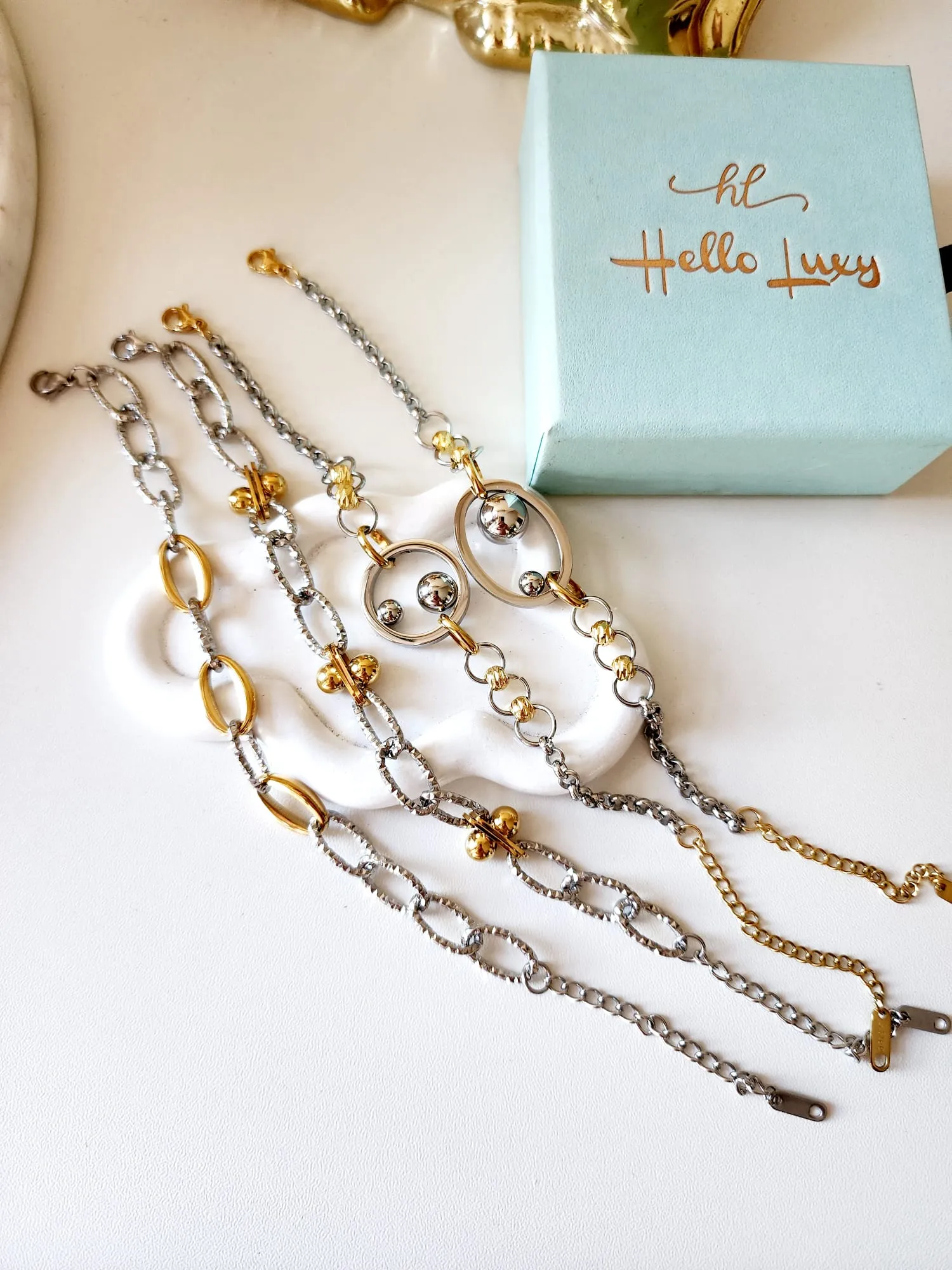 Adaira Two tone Bracelet