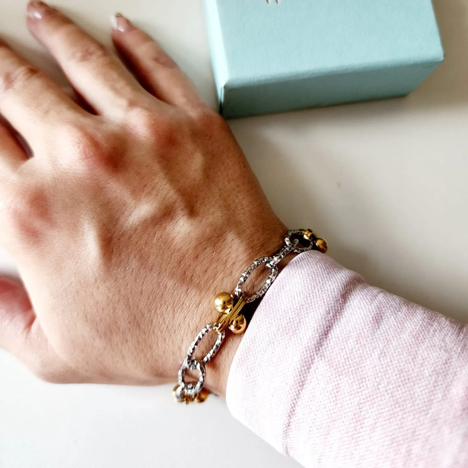Adaira Two tone Bracelet