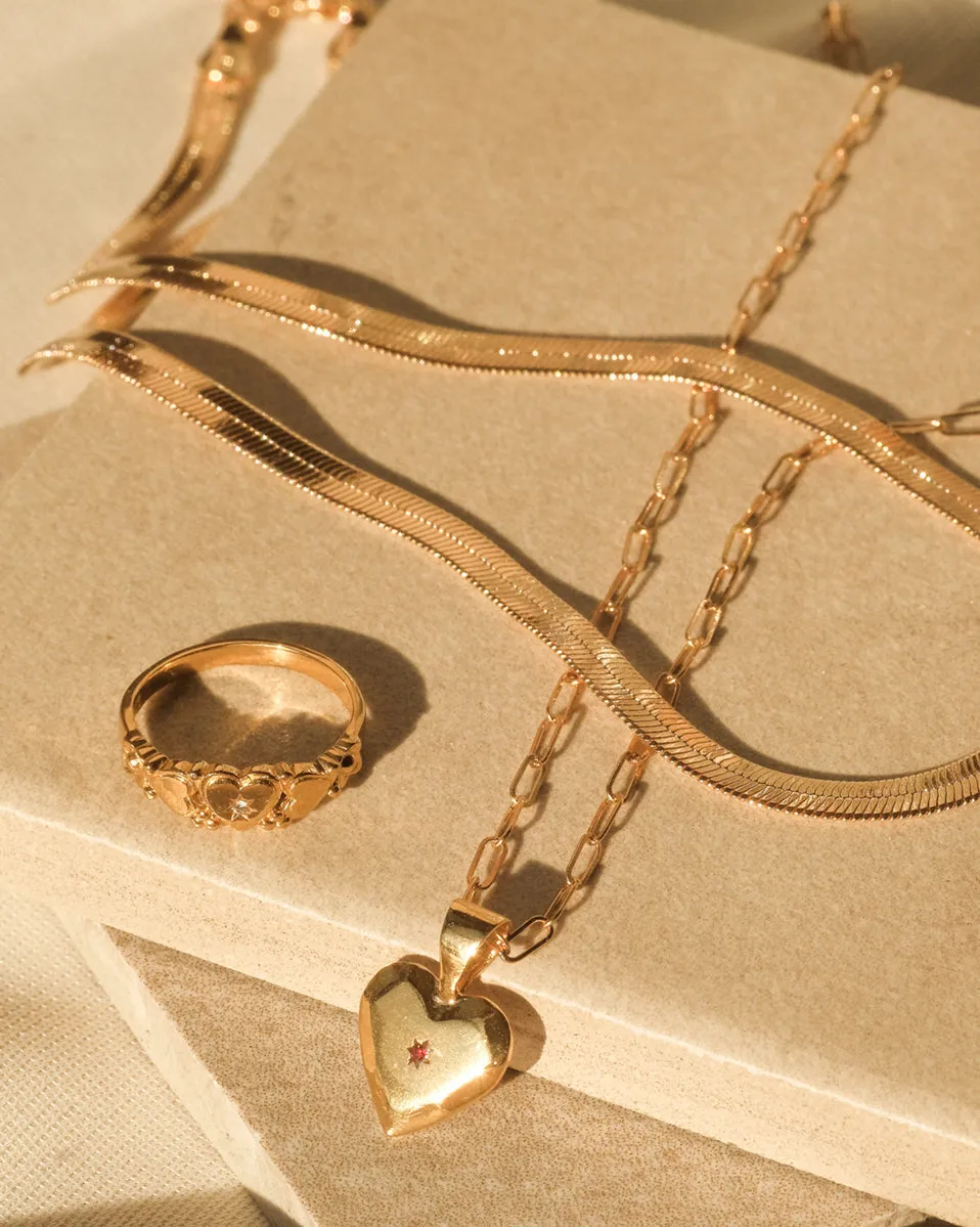 Adelina Flat Choker Necklace