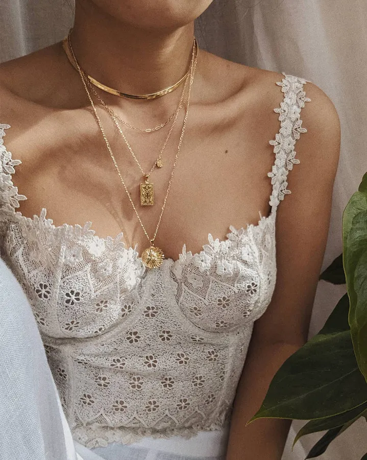 Adelina Flat Choker Necklace
