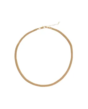 Adelina Flat Choker Necklace