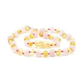 Amber Stone - Baltic Amber & Gemstone Necklace 15