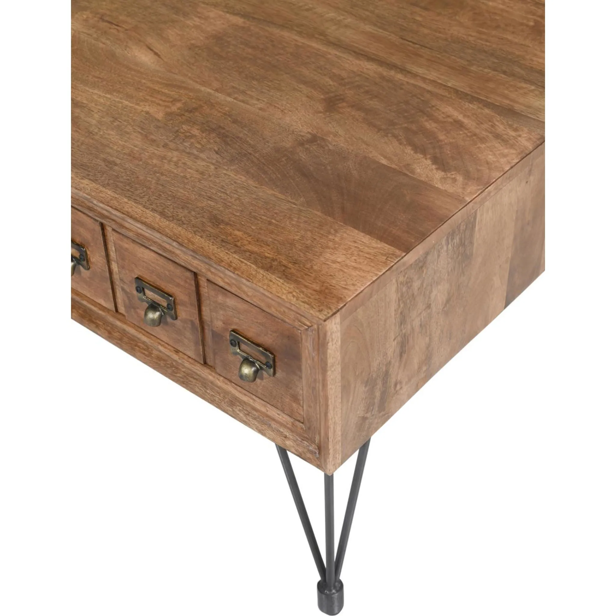 American Vintage Coffee Table - Medium Brown