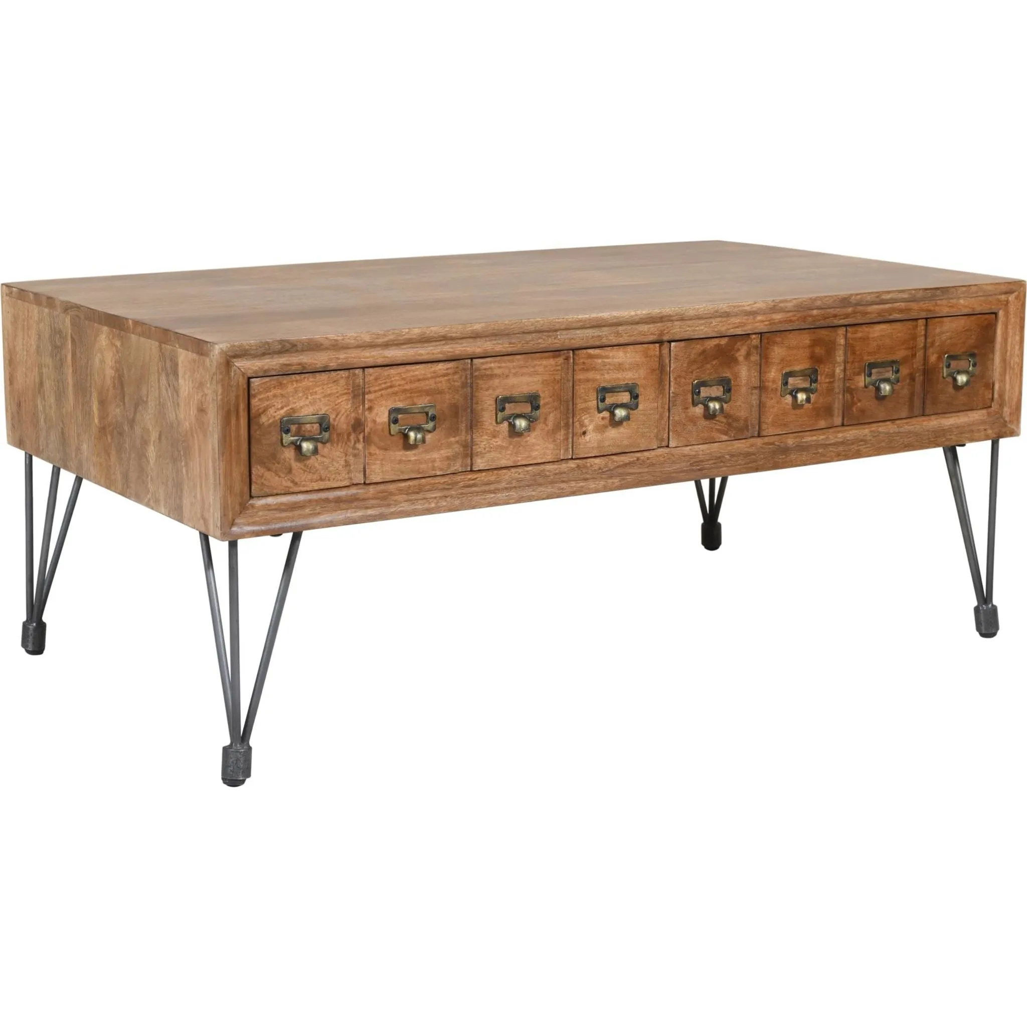 American Vintage Coffee Table - Medium Brown