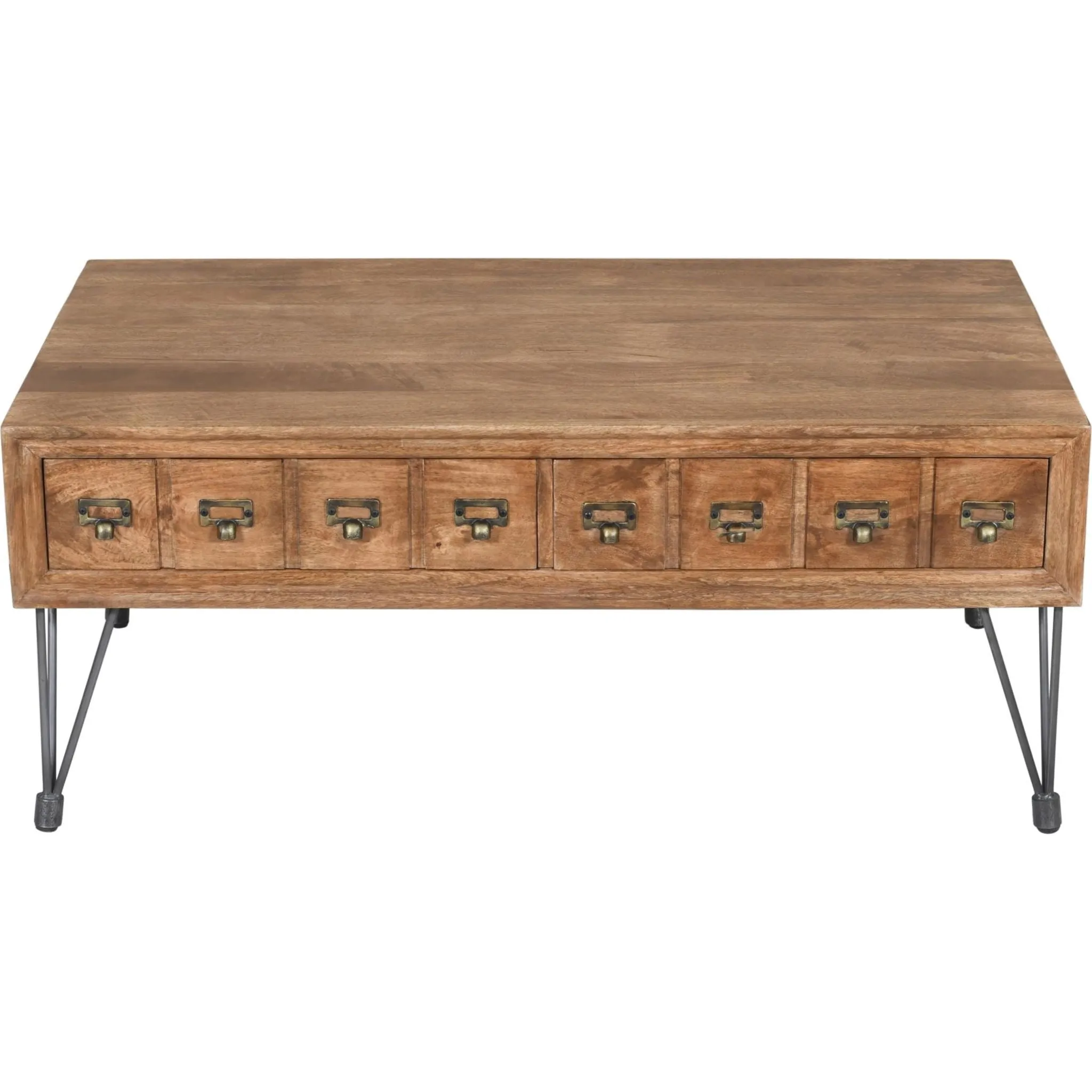 American Vintage Coffee Table - Medium Brown