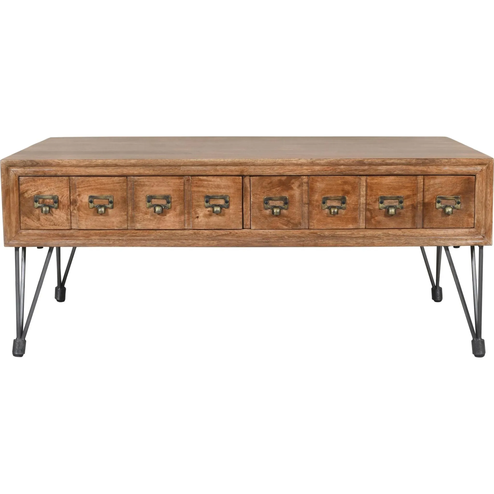 American Vintage Coffee Table - Medium Brown