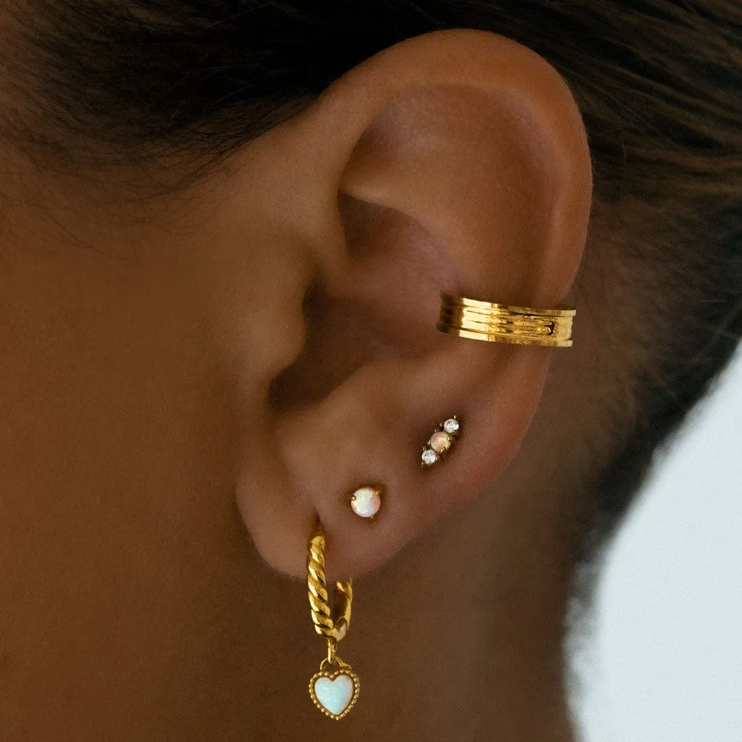 Andromeda Opal Stud Earrings