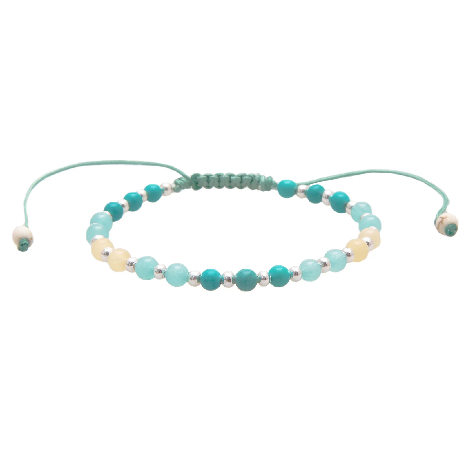 Anti-Anxiety   Healing 4mm Metal Accent Healing Bracelet