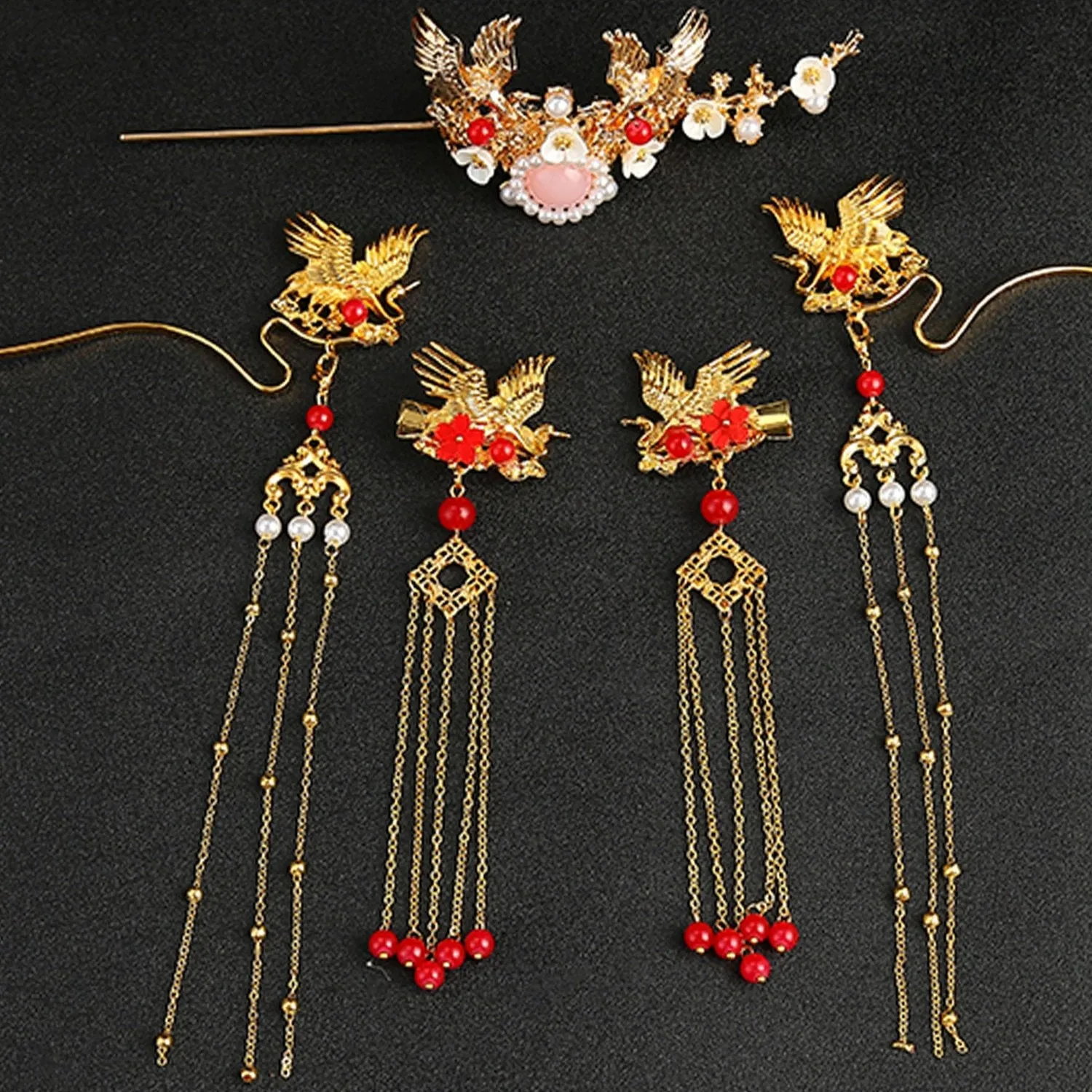 Antique Hanfu Cheongsam Accessories Unisex Hairpin