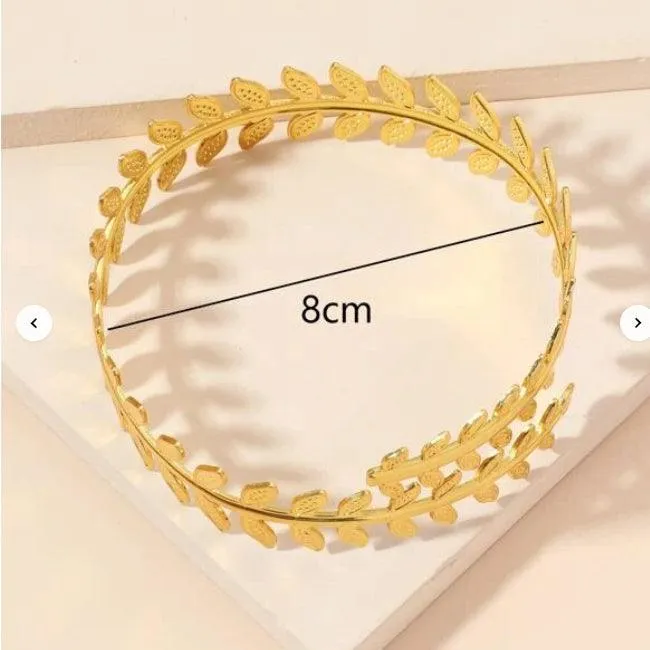 B5.Leaf Design Arm Cuff