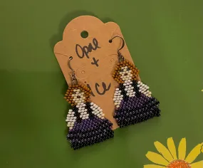 Beaded Angel Earrings