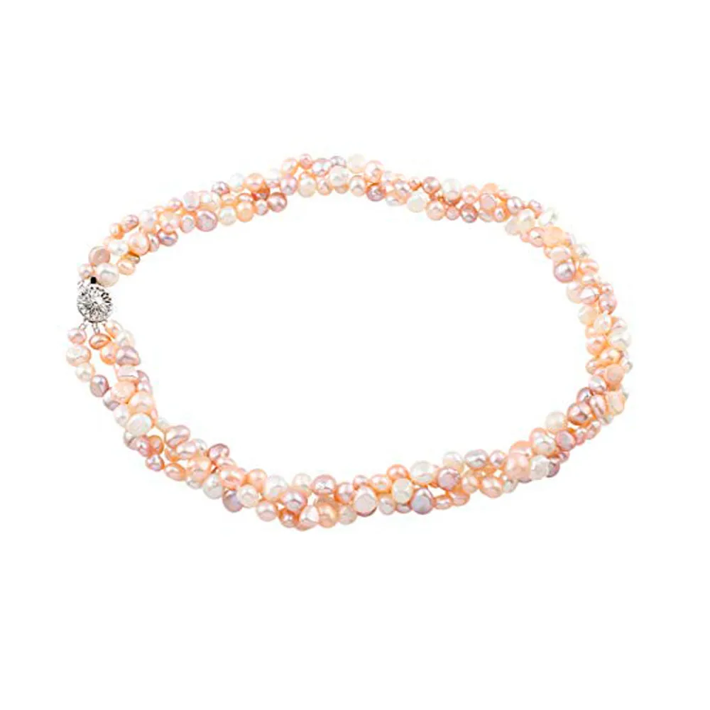 Beautiful Women's Freshwater Pearl Necklace Chunky style