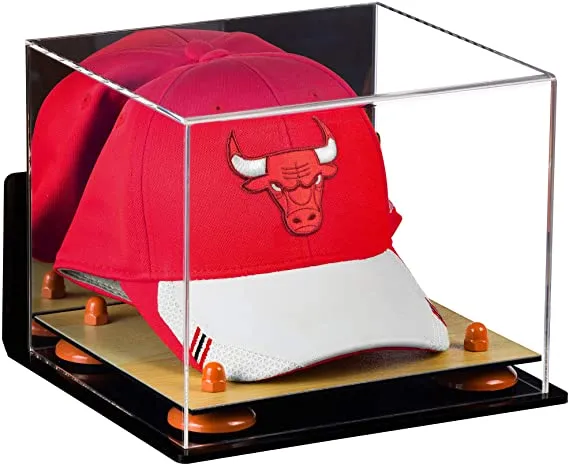 Better Display Cases Acrylic Basketball Hat or Cap Display Case (V21/A006)