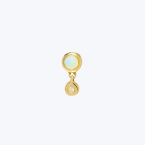 Bezel Stud with Opal