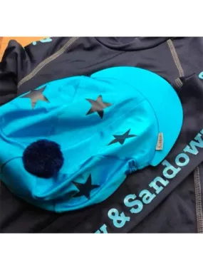 Bisley Pony Club Stars and Pom Pom Hat Cover