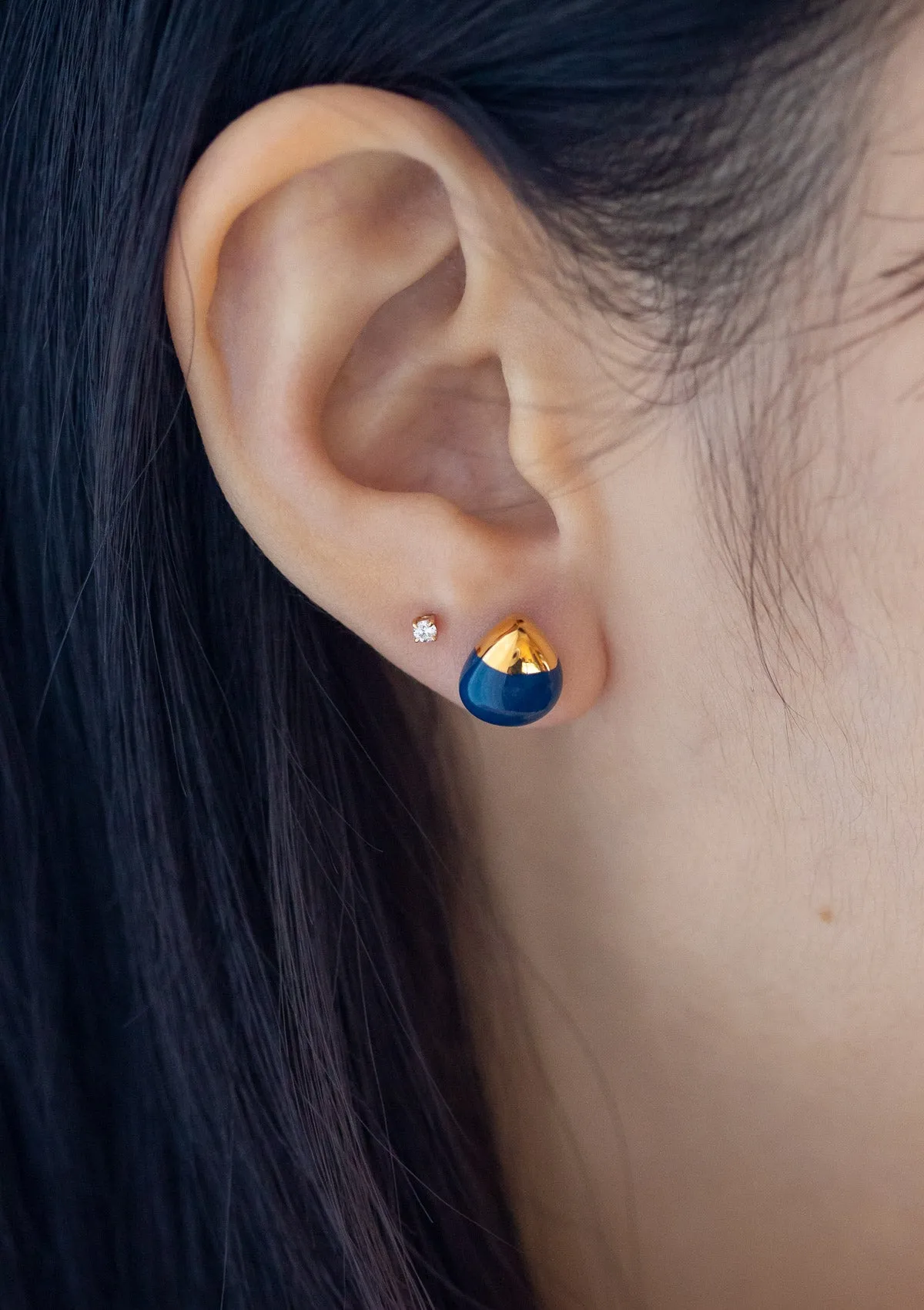 Blue Opal - Teardrop Mini Solid