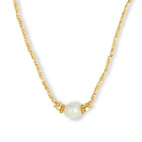 Bluebell Choker Necklace Freshwater Pearl