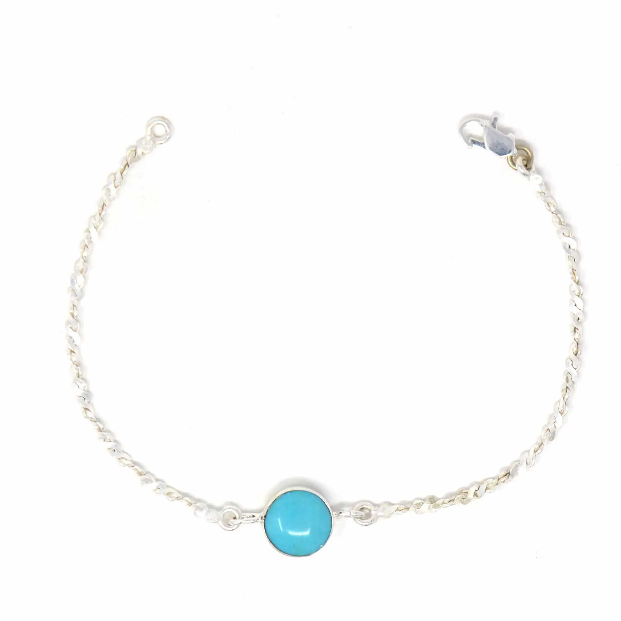 Bracelet with Turquoise Bauble
