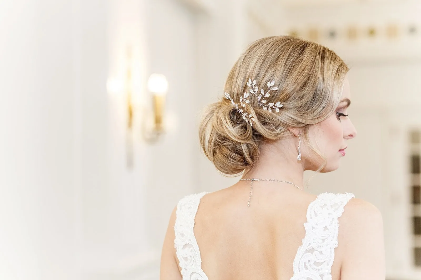 Candace Crystal Hairpin Set of 2