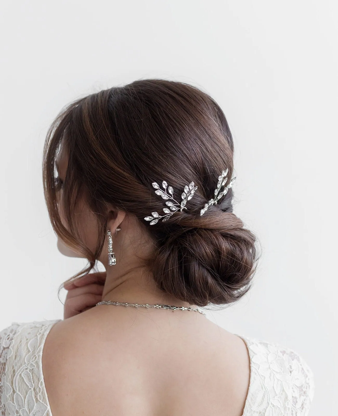 Candace Crystal Hairpin Set of 2