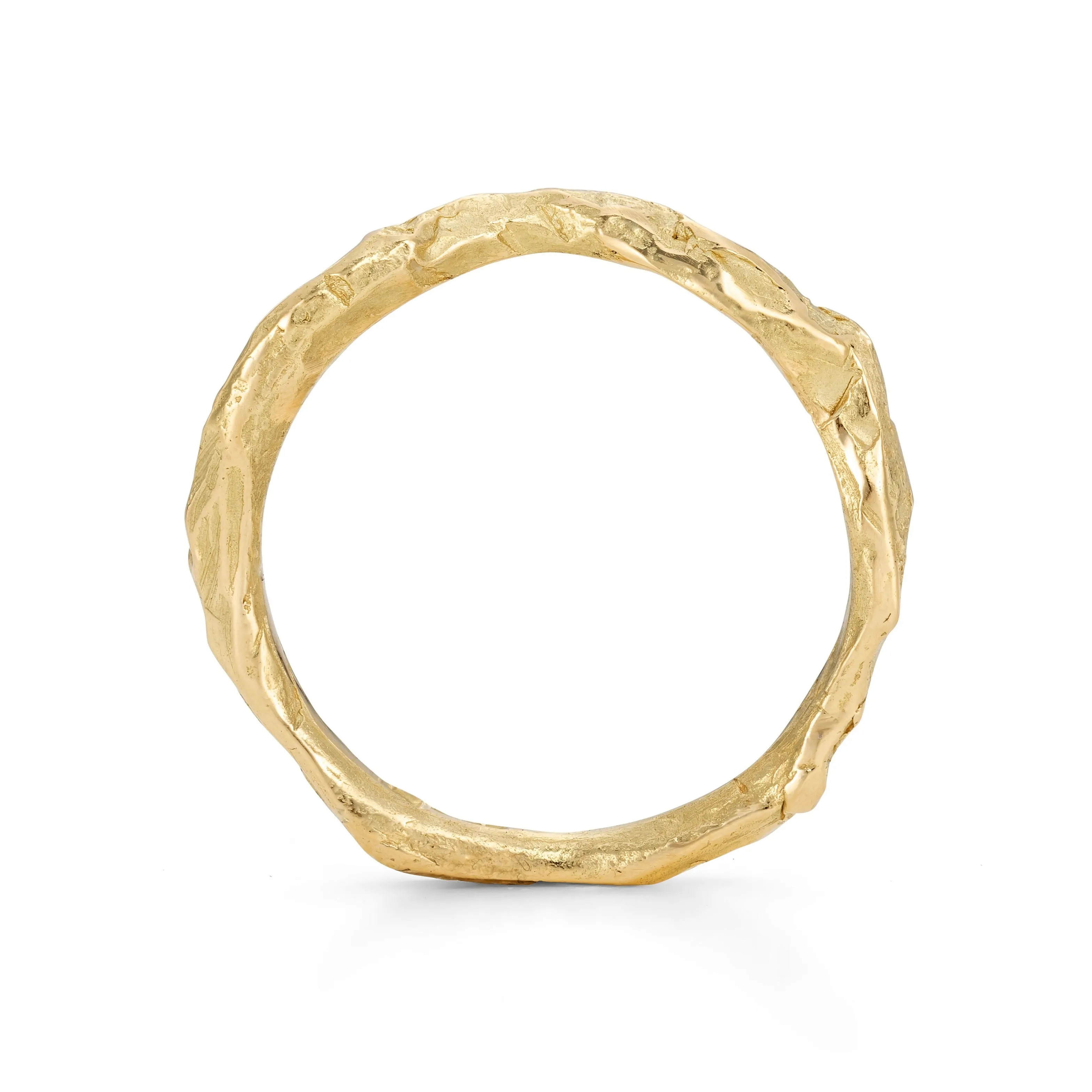 Carn Wedding Band 18ct Gold