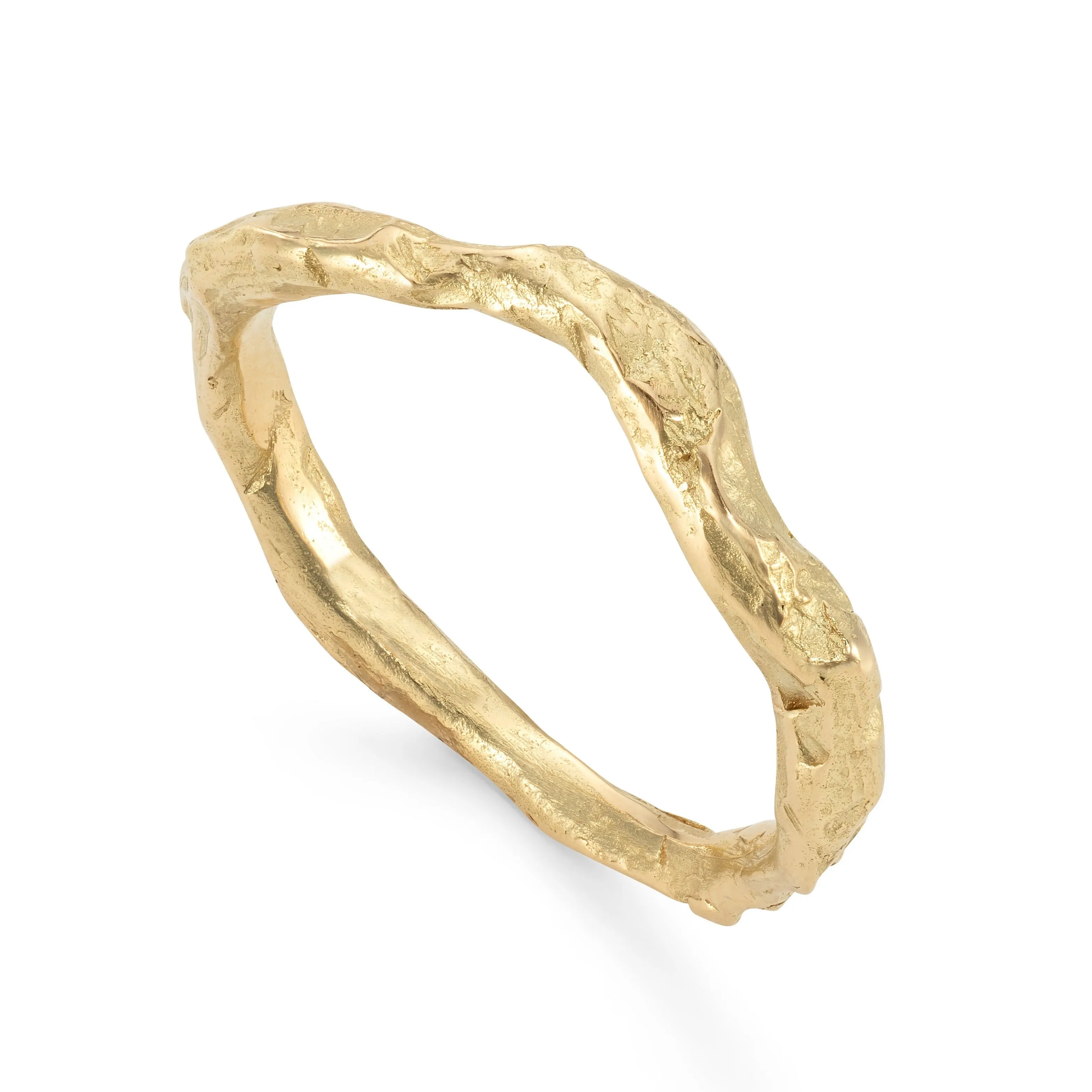 Carn Wedding Band 18ct Gold