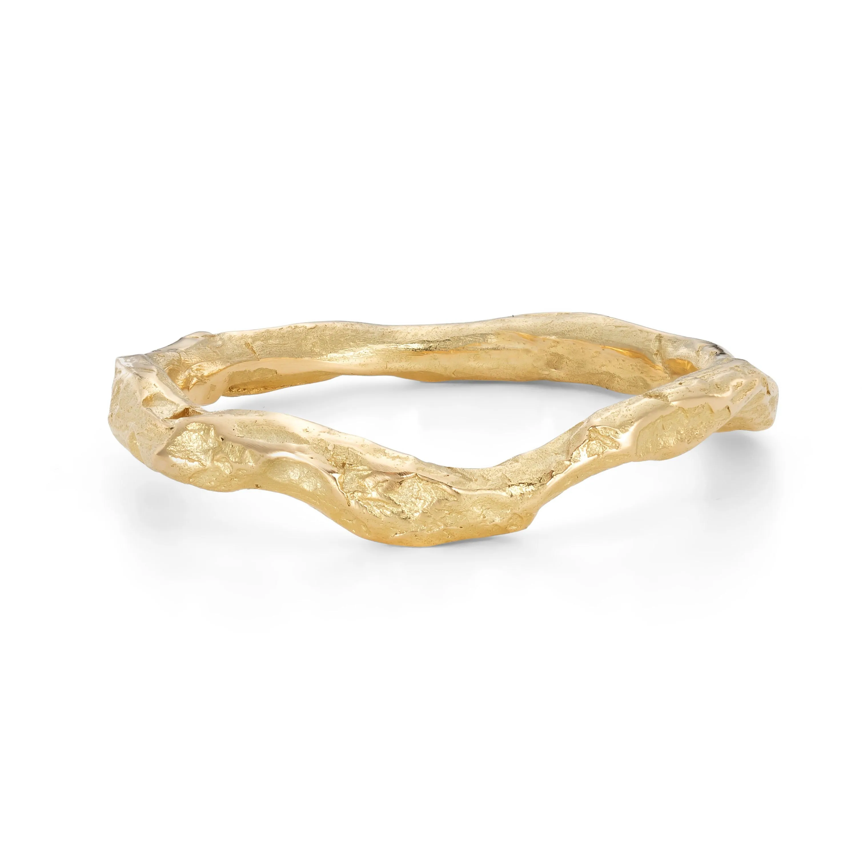 Carn Wedding Band 18ct Gold