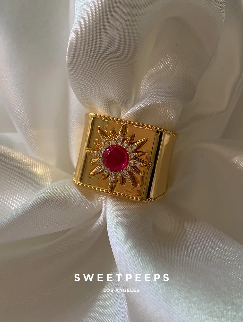 Celestial Starburst Ring