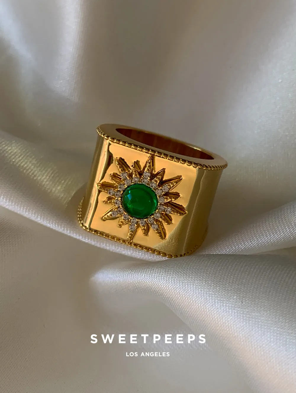 Celestial Starburst Ring