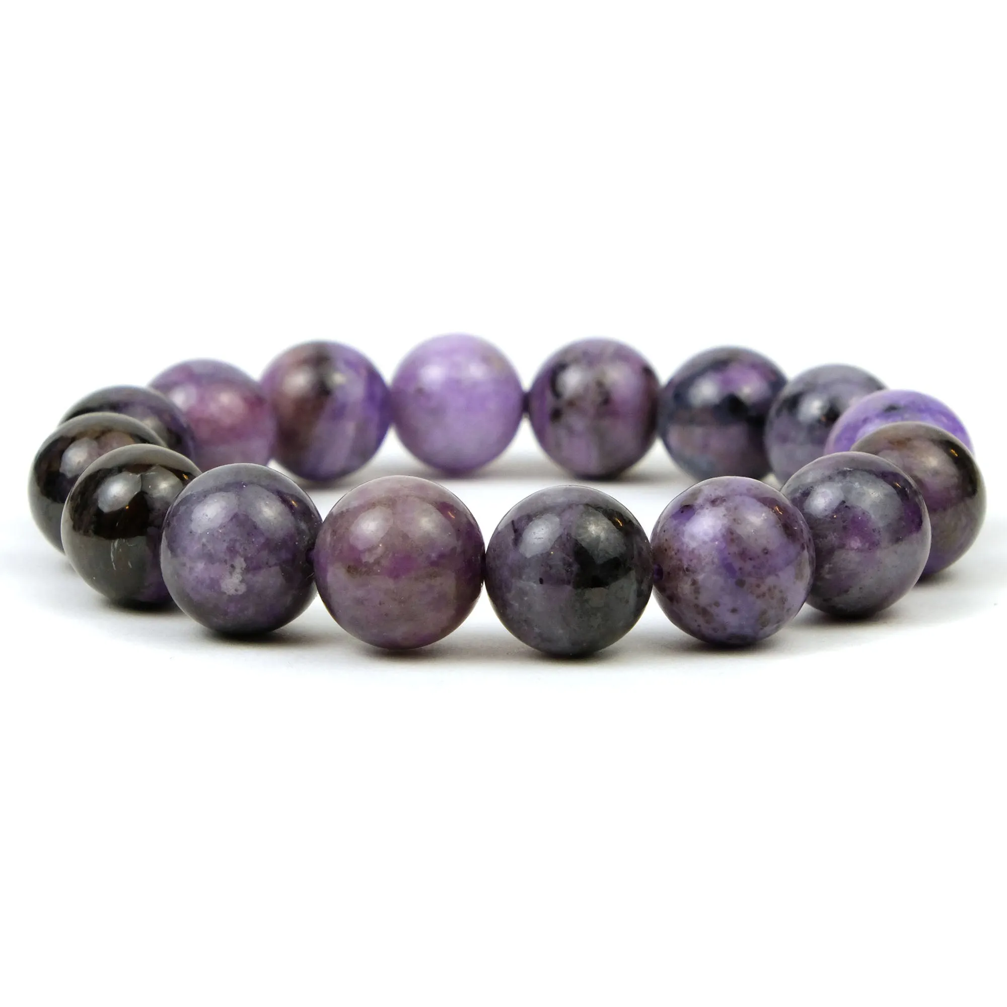 Charoite Stretch Bracelet 12mm