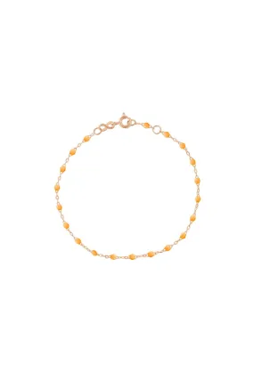 Classic Gigi Rose Gold 6'7" Bracelet - Mandarine