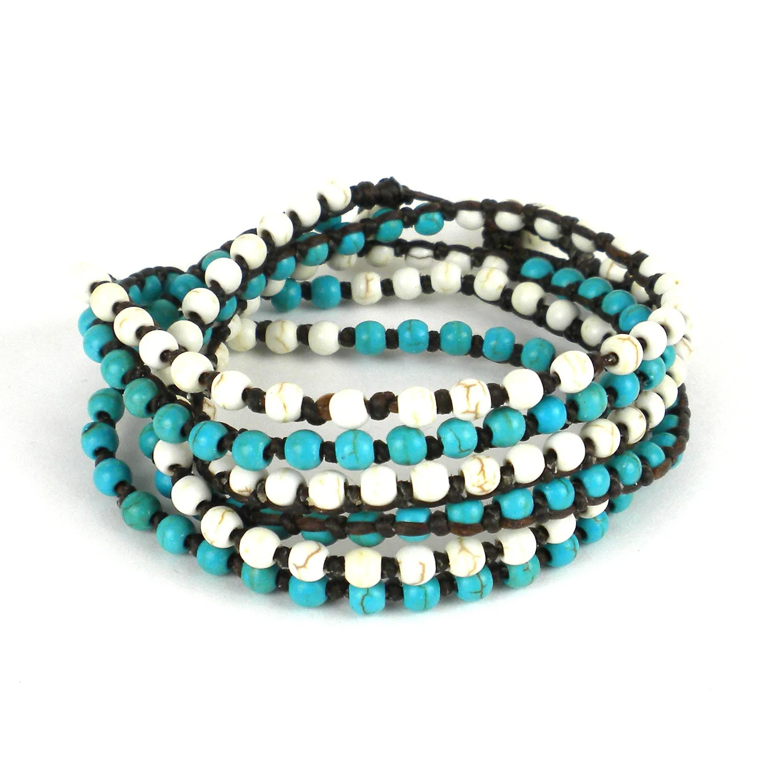 Clear Water Wrap Bracelet Global Groove