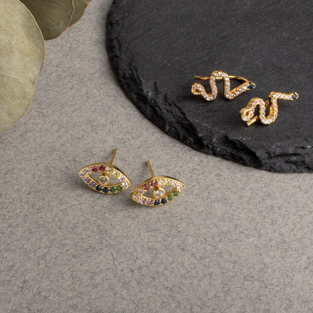 Cleopatra Rainbow Studs