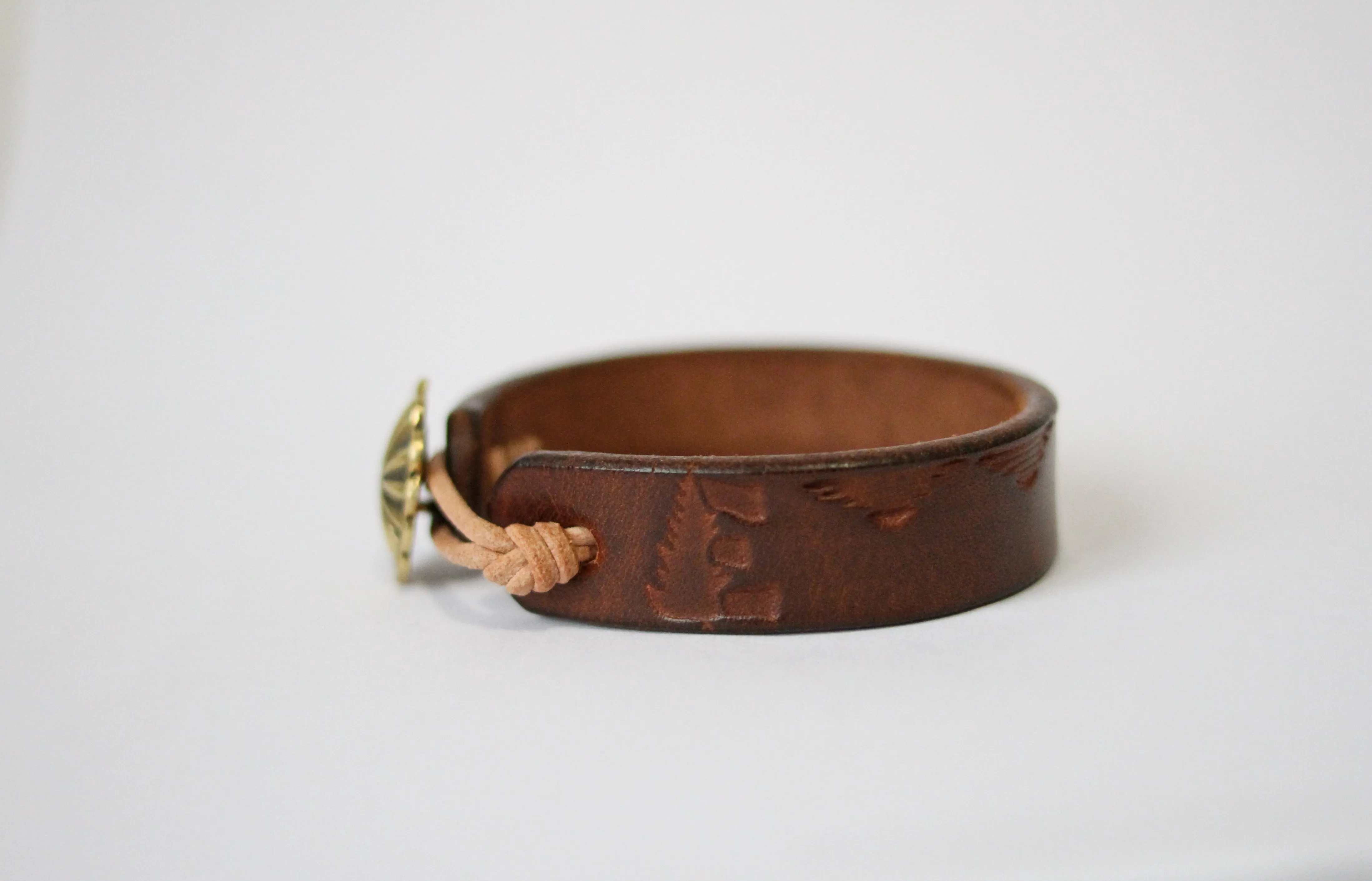 Concho Cuff (Brass or Sterling Silver)