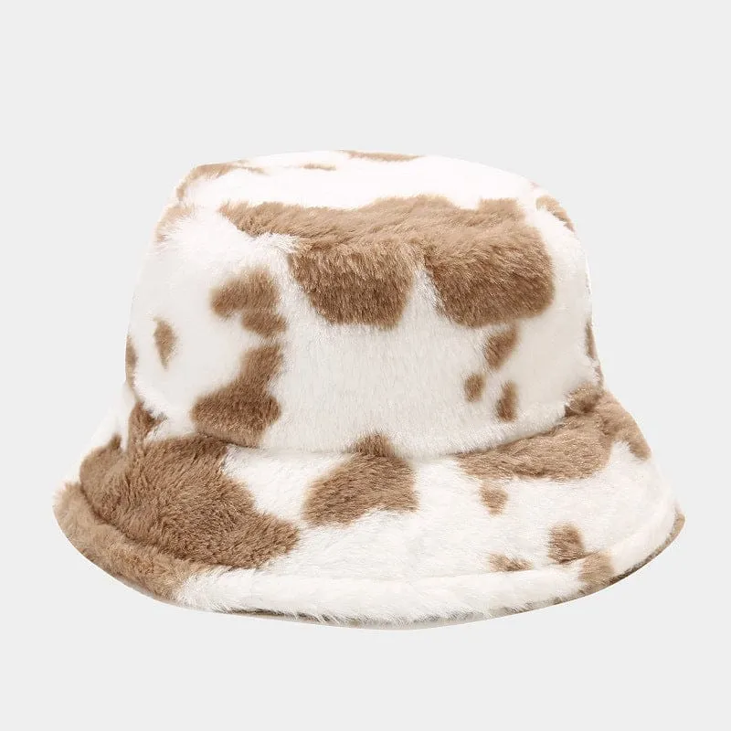 Cow fisherman warm hat