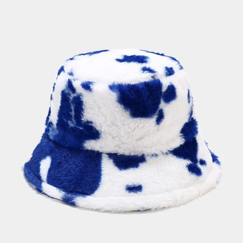 Cow fisherman warm hat