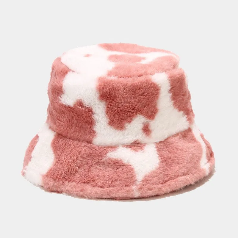Cow fisherman warm hat