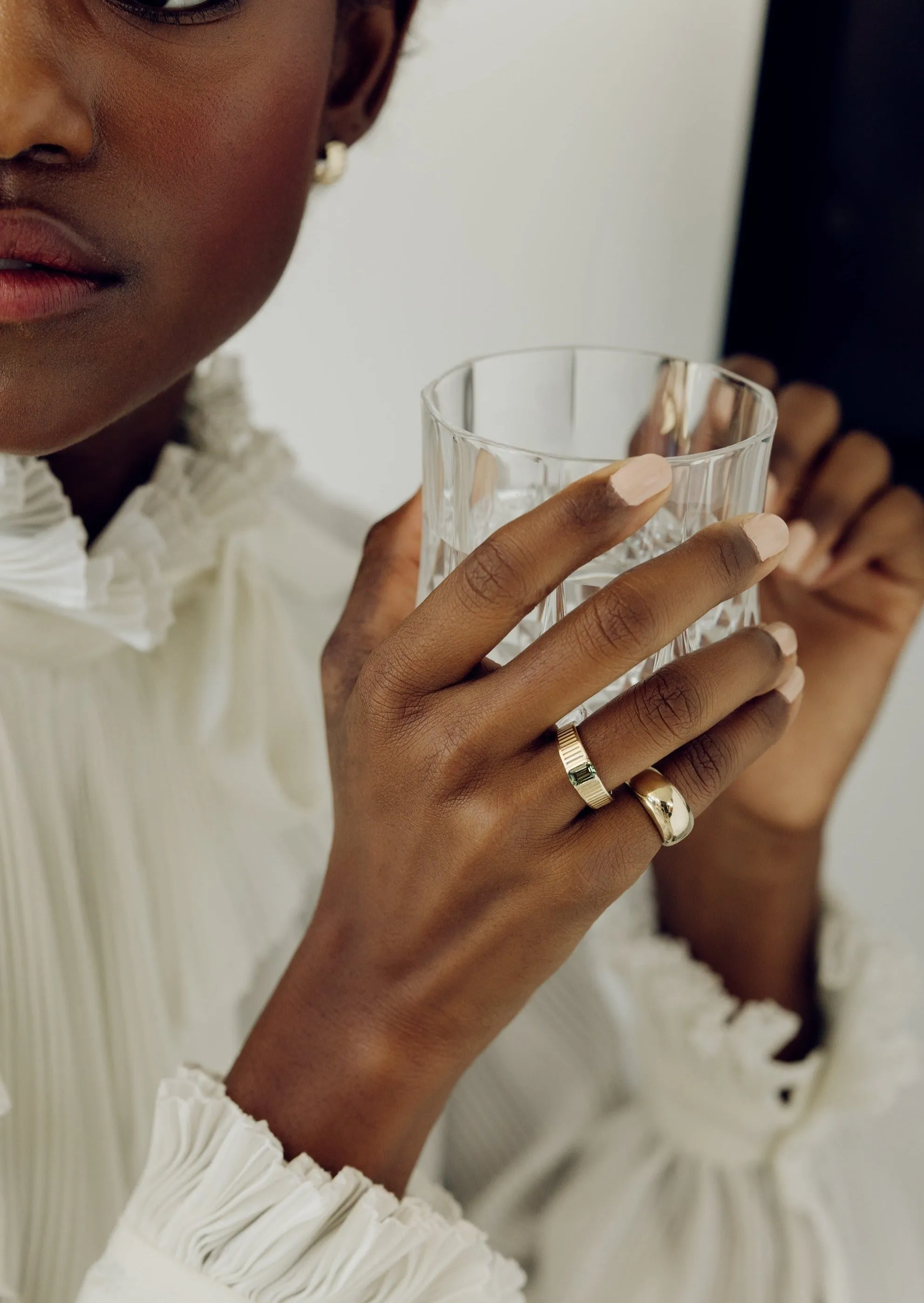Dare To Love Bold Hollow Dome Ring