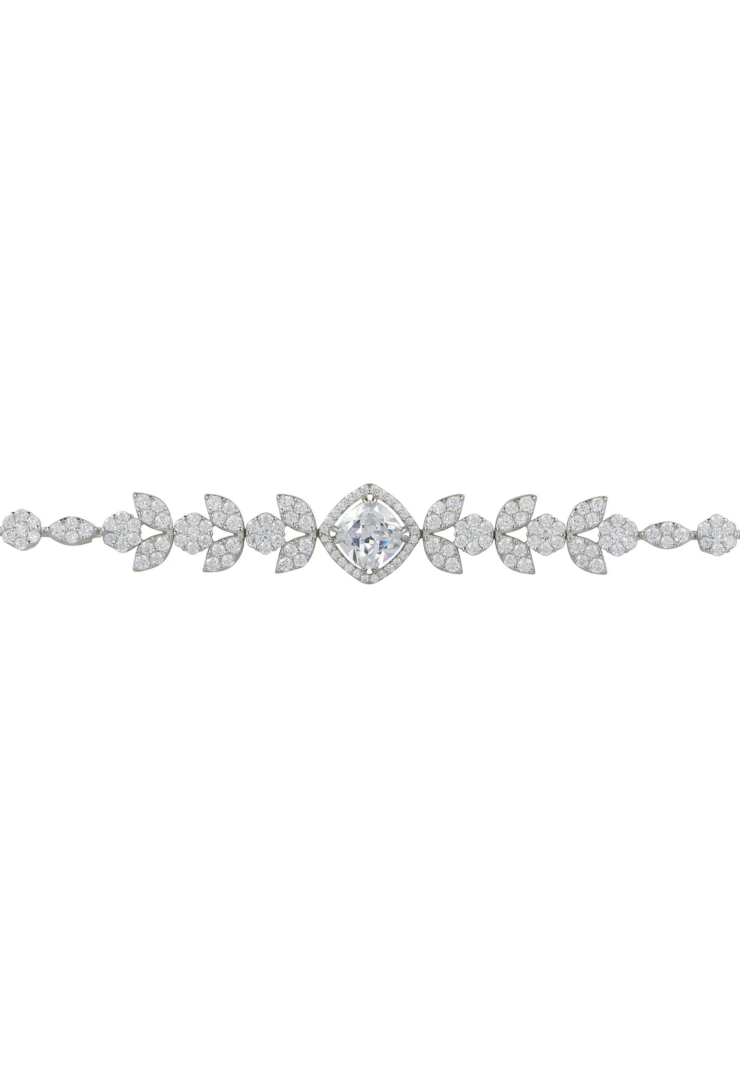 Devonshire Tennis Bracelet Silver