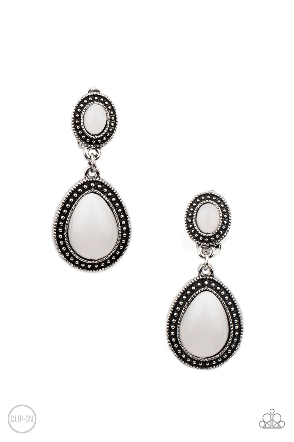 Earrings Carefree Clairvoyance - White J2